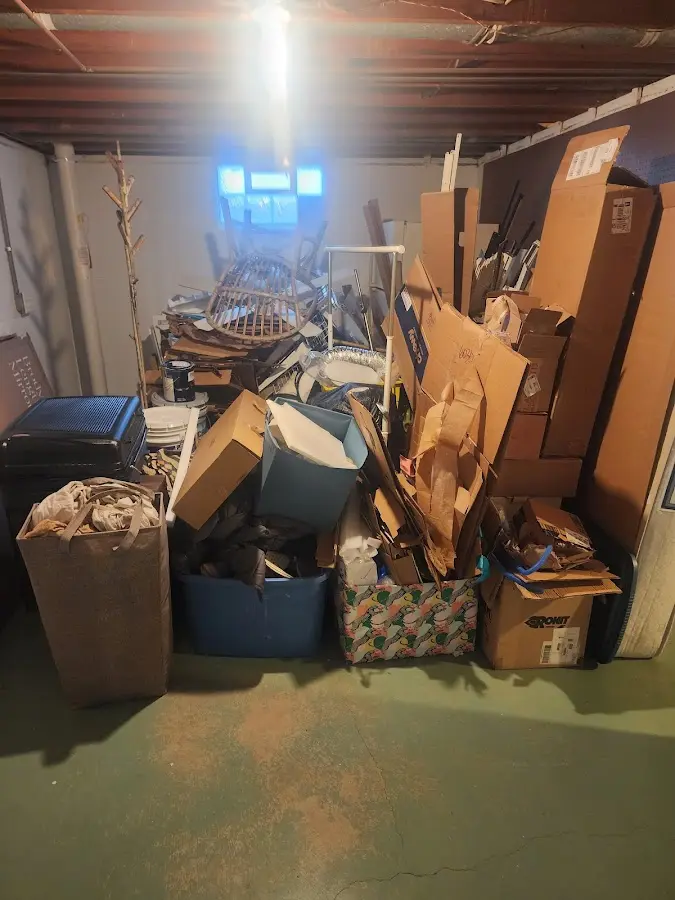 Roll-off dumpster container at job site for Construction Dumpster Rental in Hailey